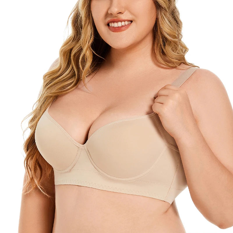 Women's Full Coverage Push Up Bra