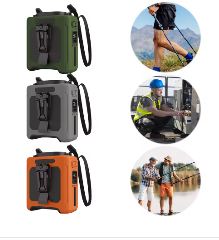 SpiiroAir Cooling Waist Fan with Power Bank and LED