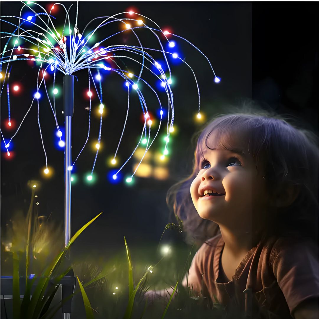 Solar Fireworks Garden Lights