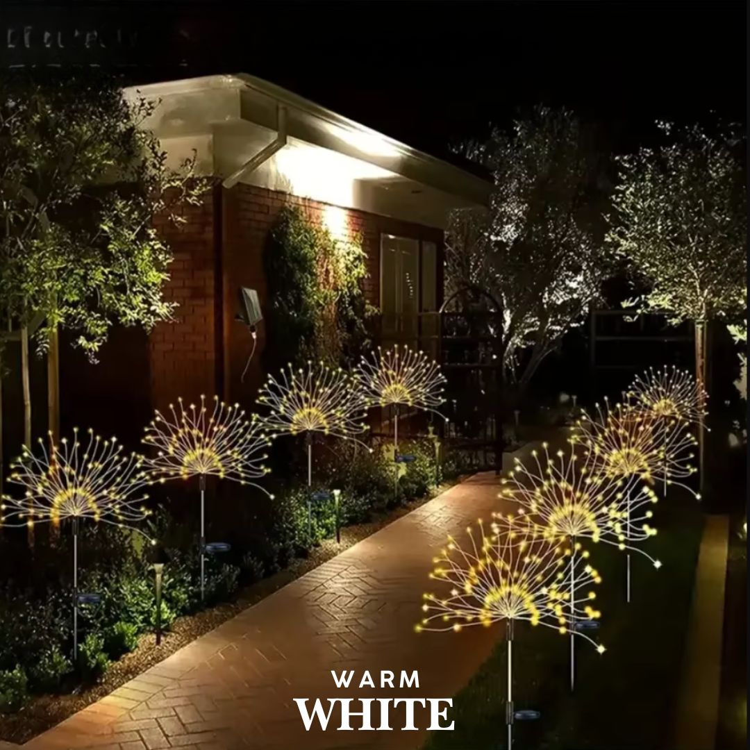 Solar Fireworks Garden Lights