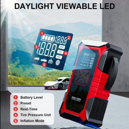 RoadReady Combo Jump Starter & Tire Inflater Kit