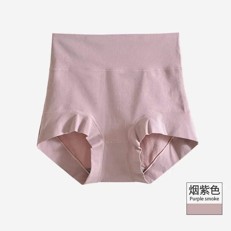 High Waist Women's Cotton Plus Size Underwear