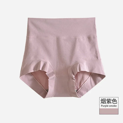 High Waist Women's Cotton Plus Size Underwear