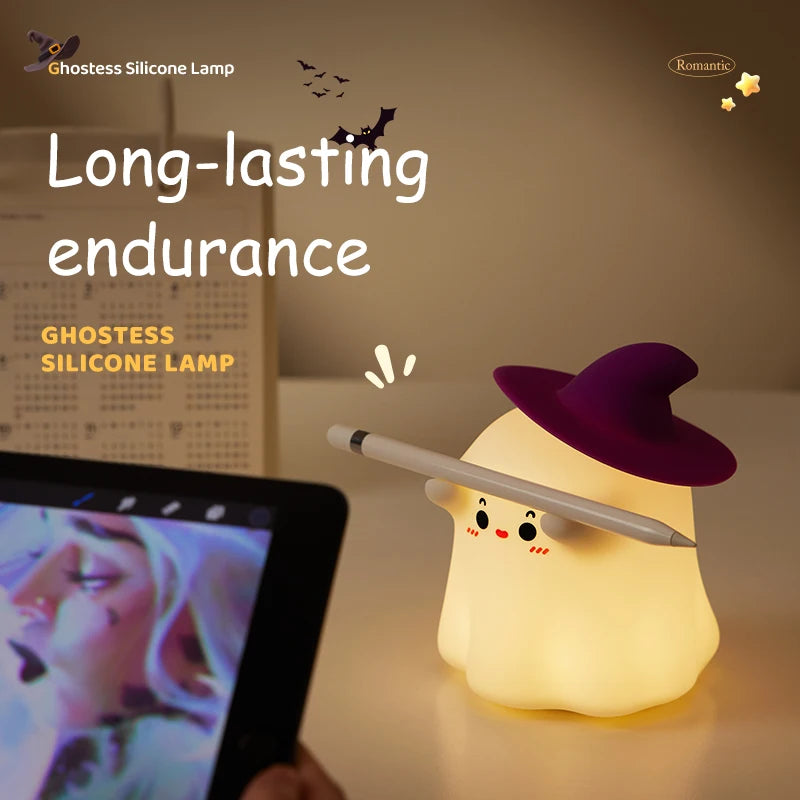 Jack O Lantern Silicone Night Light