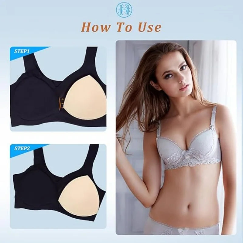 2-20 pcs Triangle Push-Up Bra Pads