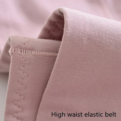 High Waist Women's Cotton Plus Size Underwear