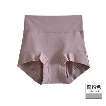High Waist Women's Cotton Plus Size Underwear