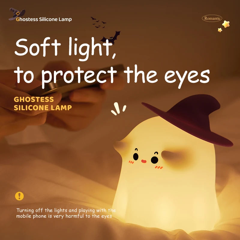 Jack O Lantern Silicone Night Light