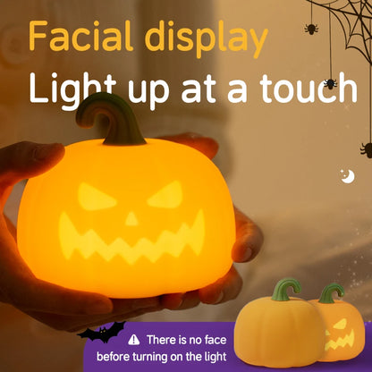 Jack O Lantern Silicone Night Light
