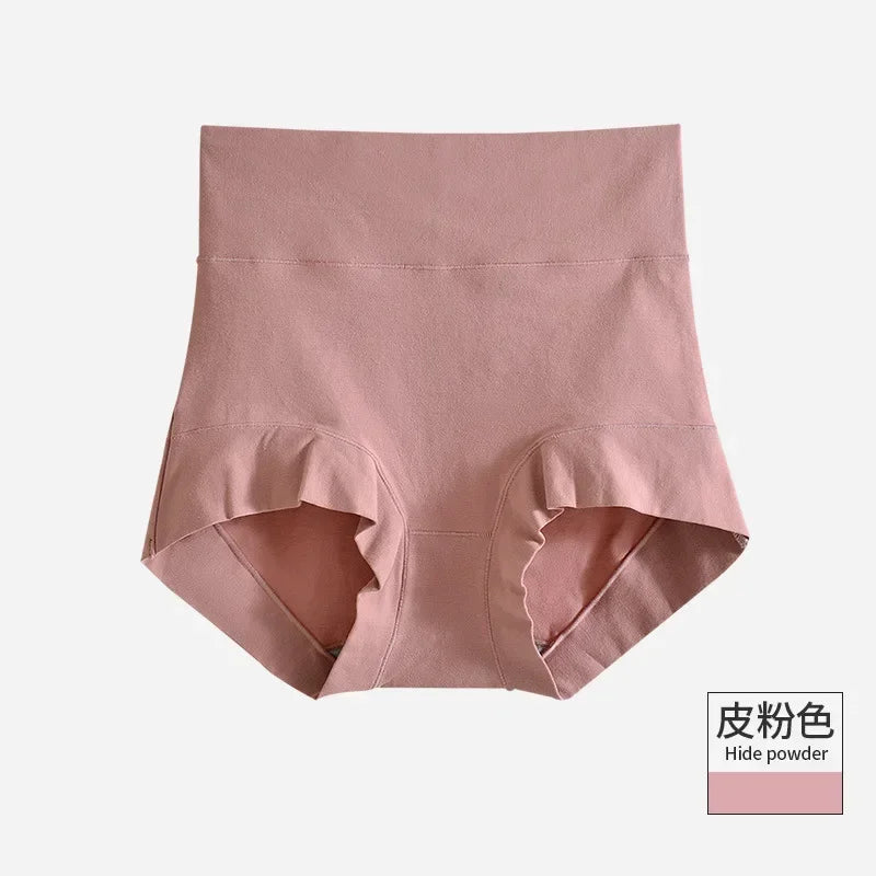 High Waist Women's Cotton Plus Size Underwear