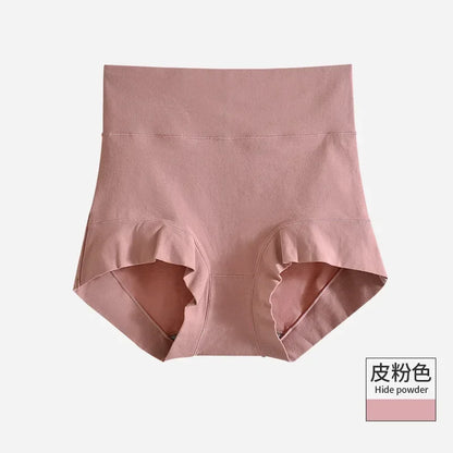 High Waist Women's Cotton Plus Size Underwear