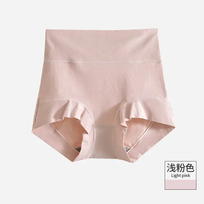 High Waist Women's Cotton Plus Size Underwear