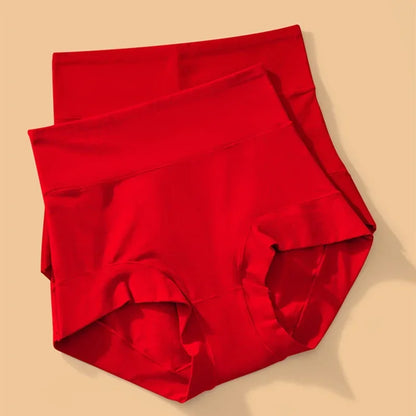 High Waist Women's Cotton Plus Size Underwear