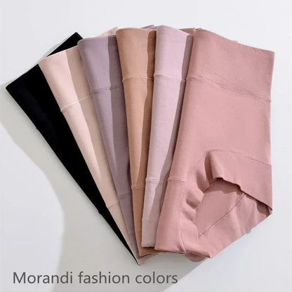 High Waist Women's Cotton Plus Size Underwear