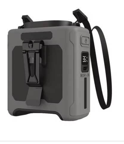 SpiiroAir Cooling Waist Fan with Power Bank and LED