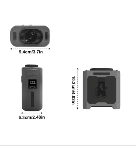 SpiiroAir Cooling Waist Fan with Power Bank and LED