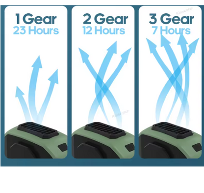 SpiiroAir Cooling Waist Fan with Power Bank and LED