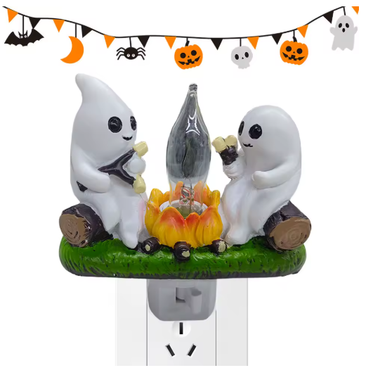 GhoulGlo Ghost Campfire Nightlight