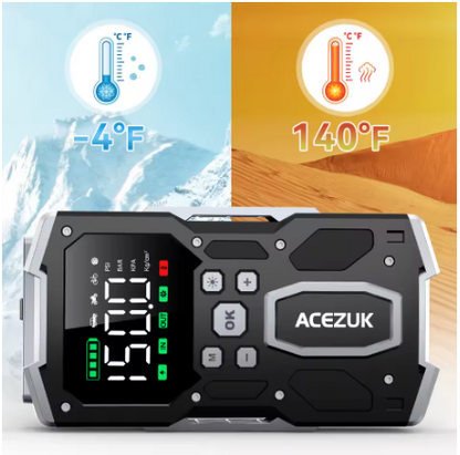 RoadReady Combo Jump Starter & Tire Inflater Kit