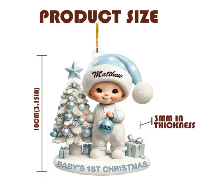 Baby's First Christmas Ornament