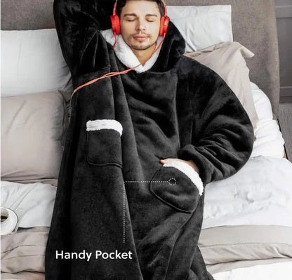 Hoodie TV Blanket