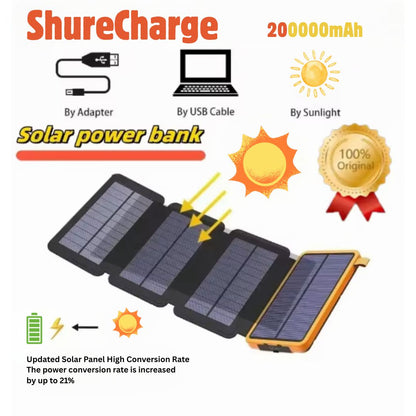 ShureCharge Solar Power Bank