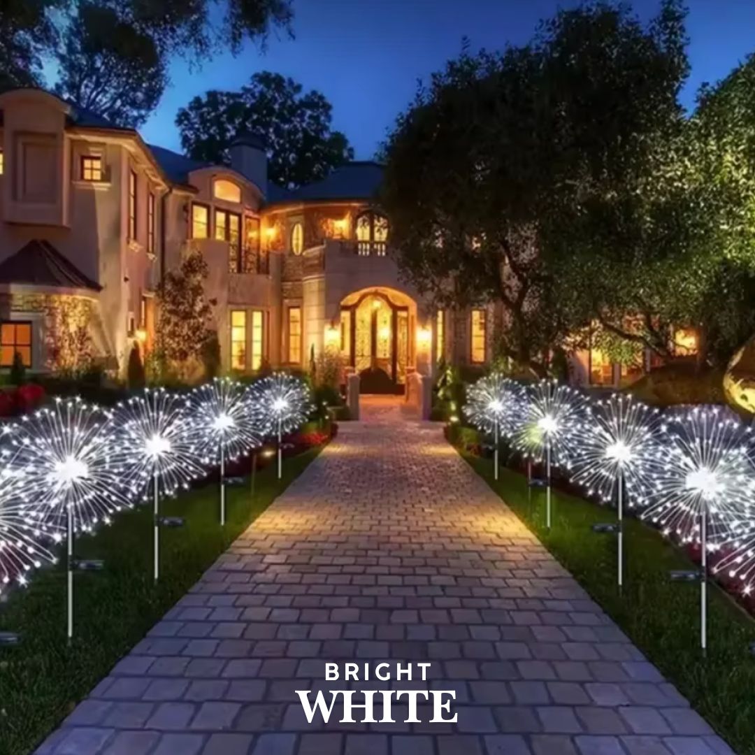 Solar Fireworks Garden Lights