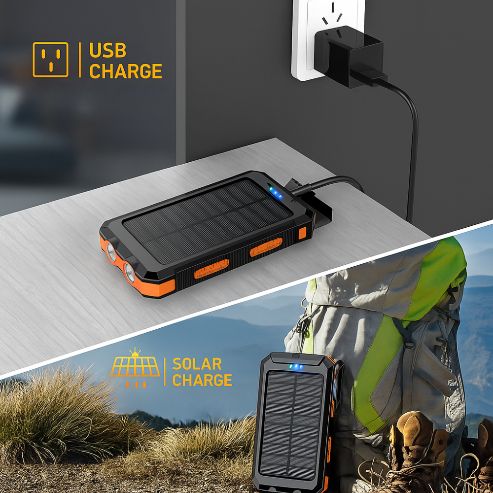 ShureCharge Solar Power Bank