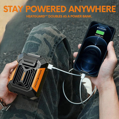 SpiiroAir Cooling Waist Fan with Power Bank and LED