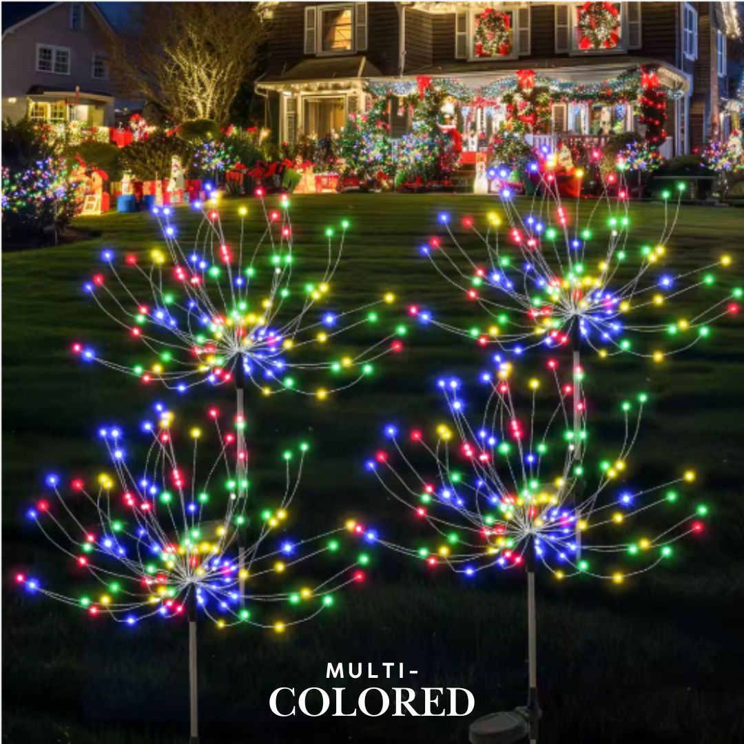Solar Fireworks Garden Lights