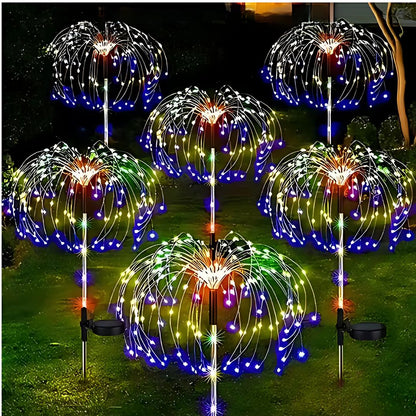 Solar Fireworks Garden Lights
