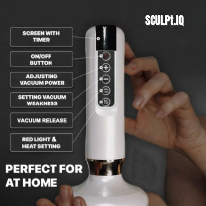 SCULPt.IQ Anti-Cellulite Massager Eraser with Red Light Therapy and Deep Tissue Scraping