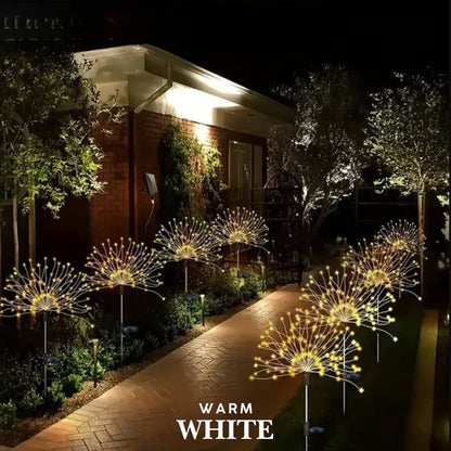 Solar Fireworks Garden Lights